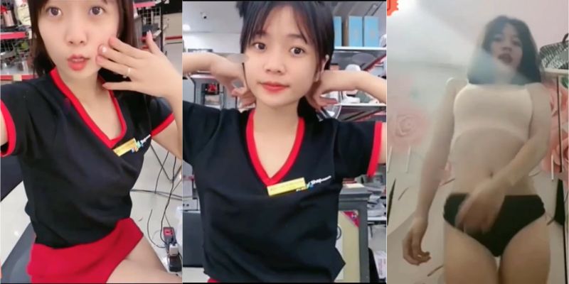 Gái xinh khoe hàng cực táo bạo rồi ngồi cưỡi cu nện như nghiện