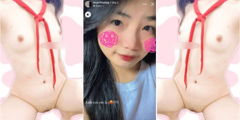 Gái xinh khoe hàng không lông, vú tròn ngồi banh lồn