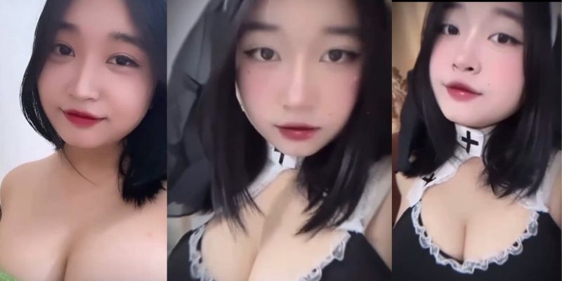 Người yêu cosplay cô hầu gái, vừa lau nhà vừa rên nứng lồn